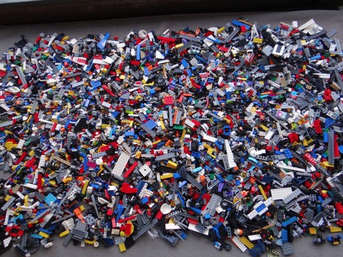 Lego konvolut 10kg - lego, unsortiert