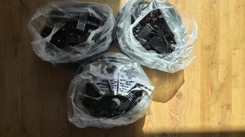 Legosteine schwarz kg - schwarz, 6,5
