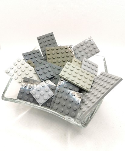 Lego bauplatten grau - 25,