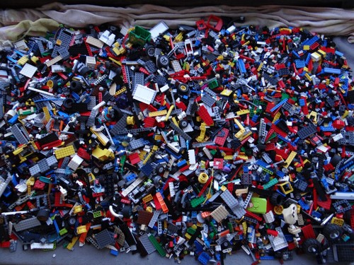 Lego konvolut 16kg - lego, unsortiert