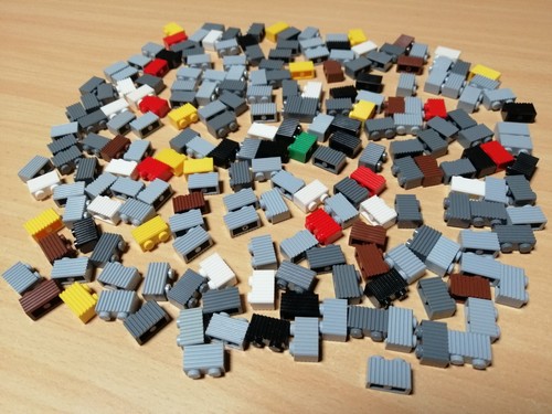 Lego 200 stück riffelsteine - 200,